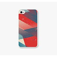 Article Oblique Pattern PC Phone Case Back Cover for iPhone4/4S Case