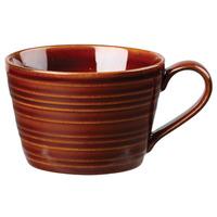 Art De Cuisine Rustics Snug Tea Cup Brown 8oz / 227ml (Case of 6)