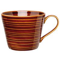 art de cuisine rustics snug mug brown 12oz 340ml single