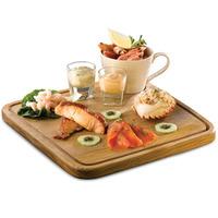 art de cuisine rustic oak board square 29cm single