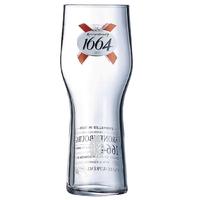 Arcoroc Kronenbourg 1664 Beer Glasses 570ml CE Marked Pack of 24
