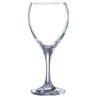 Arcoroc Seattle Nucleated Wine Glasses 310ml CE Marked at 250ml Pack of 36