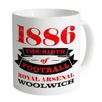 arsenal birth of football mug