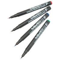 Artline Permanent Ohp Markers 1mm Wallet 8