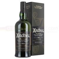 ardbeg 10 year whisky 70cl gift box