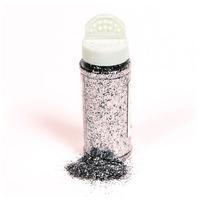 artstraws glitter shaker jar silver