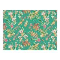 Art Gallery Fabrics Cottagely Posy Stretch Jersey Knit Dress Fabric