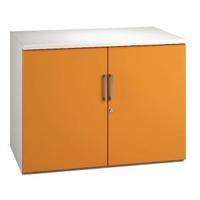 Arista WhiteOrange 730mm Cupboard