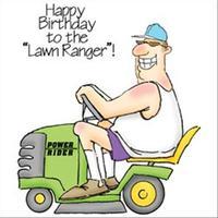 Art Impressions People Cling Rubber Stamp-The Lawn Ranger Set 244634