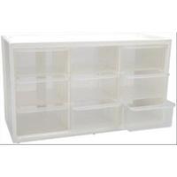 ArtBin Store-In-Drawer Cabinet - 14.375x6x8.675ins - Translucent 9-Drawer 231188