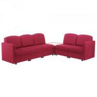 Arista Modular Reception Chair Claret KF03490