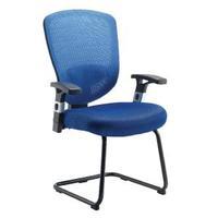 arista mesh visitor blue chair kf72244