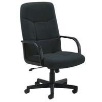 arista high back manager charcoal chair kf50161