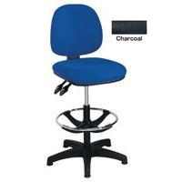 Arista Charcoal Adjustable Draughtsman Chair KF815148