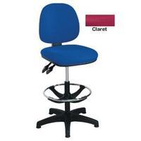 Arista Claret Adjustable Draughtsman Chair KF815149