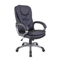 Arista Murcia Leather Look Executive Black Chair KF97092