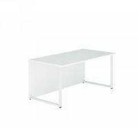 arista rectangular hoop leg desk 1200mm white kf74289