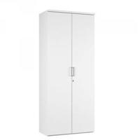 Arista 1900mm Tall Cupboard Four Shelves White KF74310