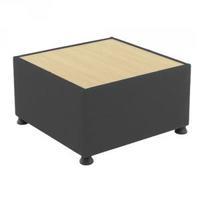 arista modular reception table charcoal kf74205