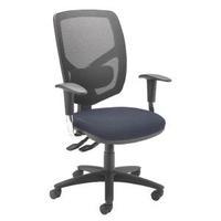 Arista Mesh Back Operator Charcoal Chair