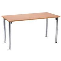 Arista Rectangular Maple Meeting Table