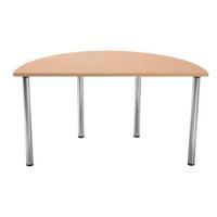 Arista Semi Circular Maple Meeting Table