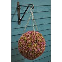 Artificial Purple Clover Topiary Ball by Smart Garden