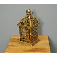 Arabian Design Metal Candle Lantern (25cm) by Gardman