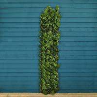 Artificial Lime Leaf Garden Trellis Screening (180cm x 30cm) by Gardman