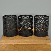 arabian candle holders set of 3 by gardman