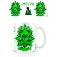 Arrow Emerald Archer Ceramic Mug