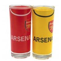 Arsenal 2 Pack High Ball Glass