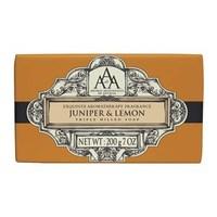 Aromas Artesanales De Antigua Juniper &amp; Lemon Triple Milled Soap 200g
