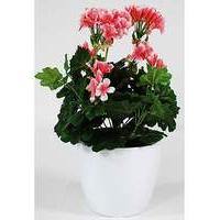 Artificial Plant Potted Geranium