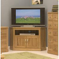 Artisan Corner Television Cabinet In Oak