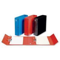 Arianex Double Capacity Lever Arch Files File with A-Z Dividers 2x50mm Spines A4 Red Ref DA4-RD