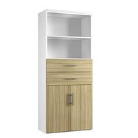 Arc Door and Drawer Combination Cupboard in Light Olive Arc Combination Cupboard 1 Door 1 Drawer Light Olive