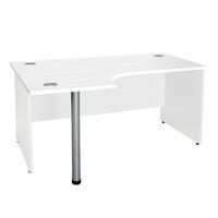 Arc Panel End Radial Workstation Left Handed