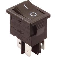 Arcolectric H8550VBACA Rocker Switch DPST On-Off 250V AC 10 A