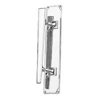 Art Deco Design Polished Chrome Door Pull Handle On Plate LH 356x63mm