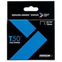 arrow staples 50524 t50 516in 8mm