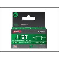 arrow staples for jt21 box 5000 8mm 516in