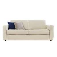 Arona 2 Seater Leather Sofa Bed