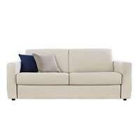 Arona 2 Seater Leather Sofa Bed