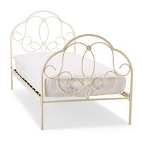 Arabella Stone White Bed Frame Single