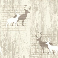 arthouse wallpapers stag cream 623001