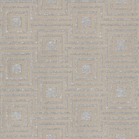 Arthouse Wallpapers Modena Geometric Silver, 267002