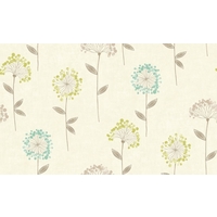 Arthouse Wallpapers Carmen Floral Teal, 805405