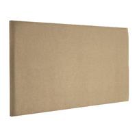 ardley kimiyo linen headboard camel small double