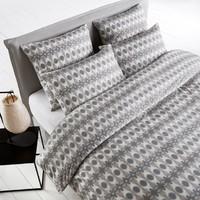 Aroun et Amba Duvet Cover in Grey